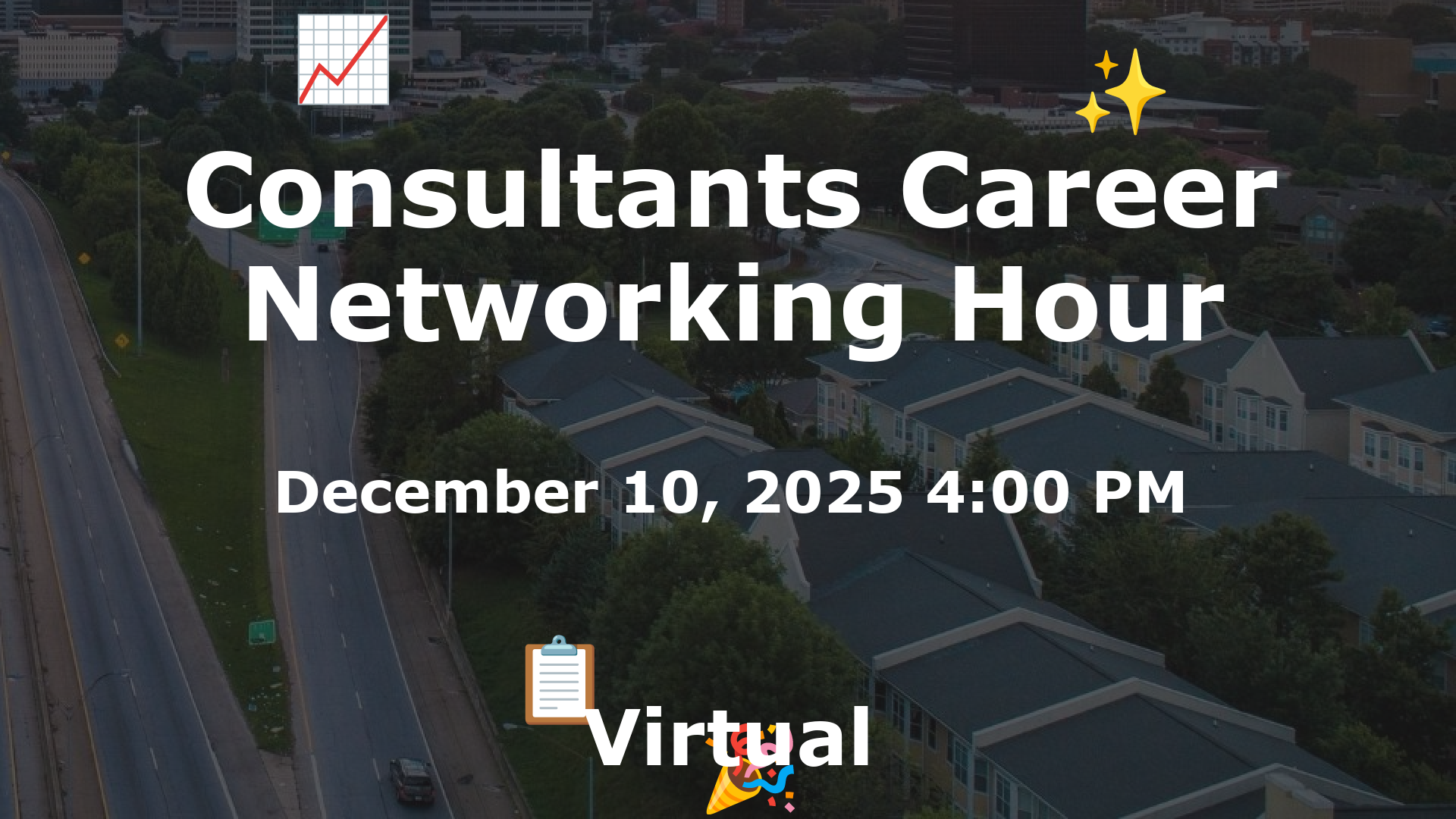 Consultants Career Networking Hour event image